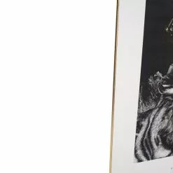 Pacific Lifestyle Mono Tiger Canvas Print -clocks Sales Store 30803452 alt02