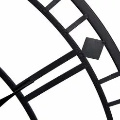 Pacific Lifestyle Black Metal Skeleton Wall Clock 80cm 8 Pacific Lifestyle Black Metal Skeleton Wall Clock 80cm -clocks Sales Store 30803500 alt02