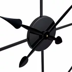 Pacific Lifestyle Black Metal Skeleton Wall Clock 80cm 10 Pacific Lifestyle Black Metal Skeleton Wall Clock 80cm -clocks Sales Store 30803500 alt04