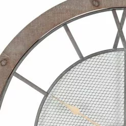 Pacific Lifestyle Black Metal Skeleton Wall Clock 80cm 11 Pacific Lifestyle Black Metal Skeleton Wall Clock 80cm -clocks Sales Store 30803500 alt05