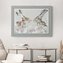 Dunelm Penelope & Patrick Framed Print