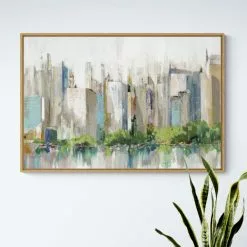 Dunelm City Reflections Framed Print