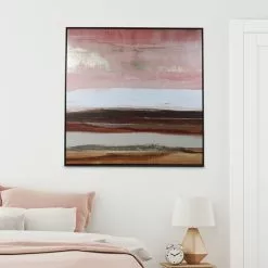 The Art Group Premium Edit Solace In Gold No.2 Framed Canvas