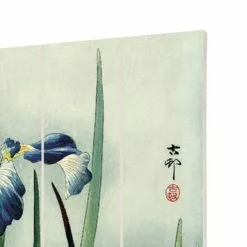 The Art Group Irises Wooden Wall Art -clocks Sales Store 30808901 alt02