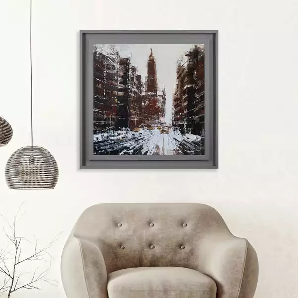 The Art Group Premium Edit Rush Hour - 5th Avenue Framed Print 1 The Art Group Premium Edit Rush Hour - 5th Avenue Framed Print
