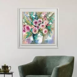 The Art Group Gum And Bush Roses Framed Print