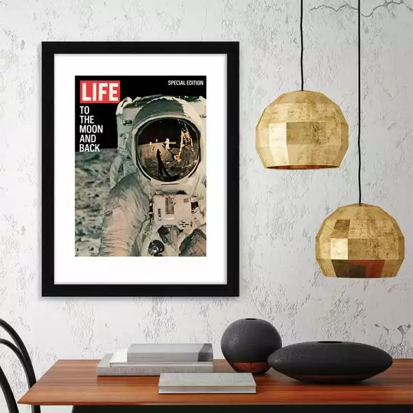 The Art Group To The Moon Framed Print 1 The Art Group To The Moon Framed Print