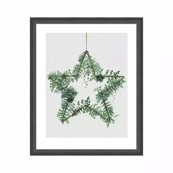 The Art Group Fern Star Framed Print 2 The Art Group Fern Star Framed Print - Image 2