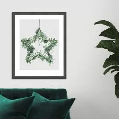 The Art Group Fern Star Framed Print 7 The Art Group Fern Star Framed Print -clocks Sales Store 30808948 alt03
