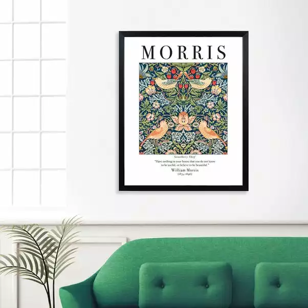 The Art Group Strawberry Thief Framed Print By William Morris 1 The Art Group Strawberry Thief Framed Print By William Morris