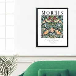 The Art Group Strawberry Thief Framed Print By William Morris 7 The Art Group Strawberry Thief Framed Print By William Morris -clocks Sales Store 30808954 alt03