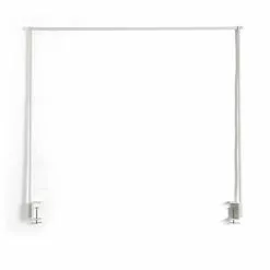 Dunelm Matt White Over Table Display Bar -clocks Sales Store 30817273 alt03