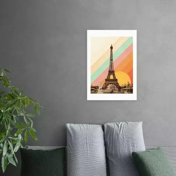 East End Prints Paris Rainbow Print 1 East End Prints Paris Rainbow Print