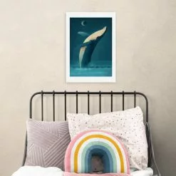 East End Prints Humpback Whale Print