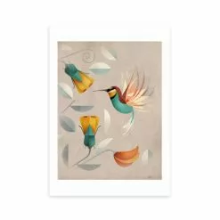 East End Prints Hummingbird Print