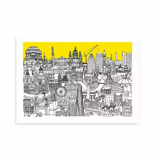 East End Prints London Jungle Art Print 1 East End Prints London Jungle Art Print