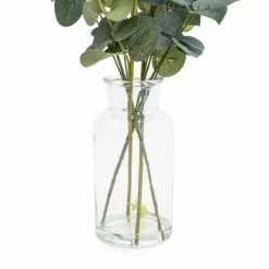 Dunelm 40cm Eucalyptus In Glass Vase 5 Dunelm 40cm Eucalyptus In Glass Vase -clocks Sales Store 30823510 alt02
