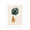 East End Prints Monstera Vase Print