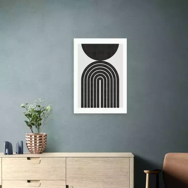 East End Prints Abstract Rainbow Circle Print 1 East End Prints Abstract Rainbow Circle Print