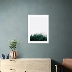 East End Prints Forest Mist Print