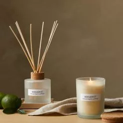 The Edited Life Edited Life Bergamot Candle & Diffuser Bundle